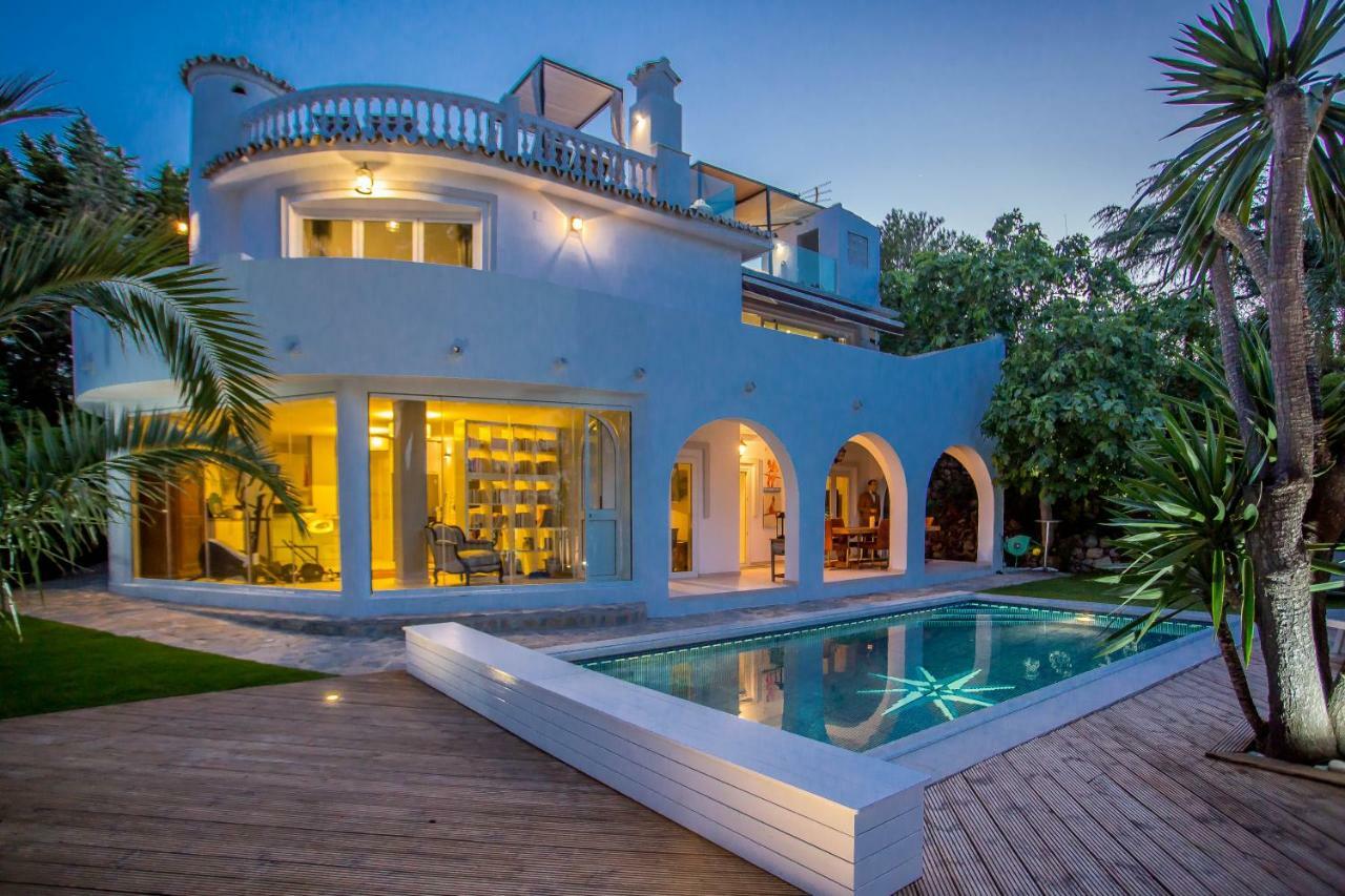 Luxury Villa With Swimming Pool And Jacuzzi マルベーリャ エクステリア 写真
